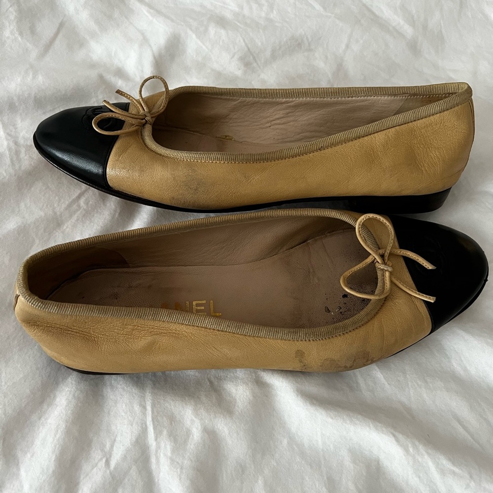 Chanel Ballet Flats Size 38.5!